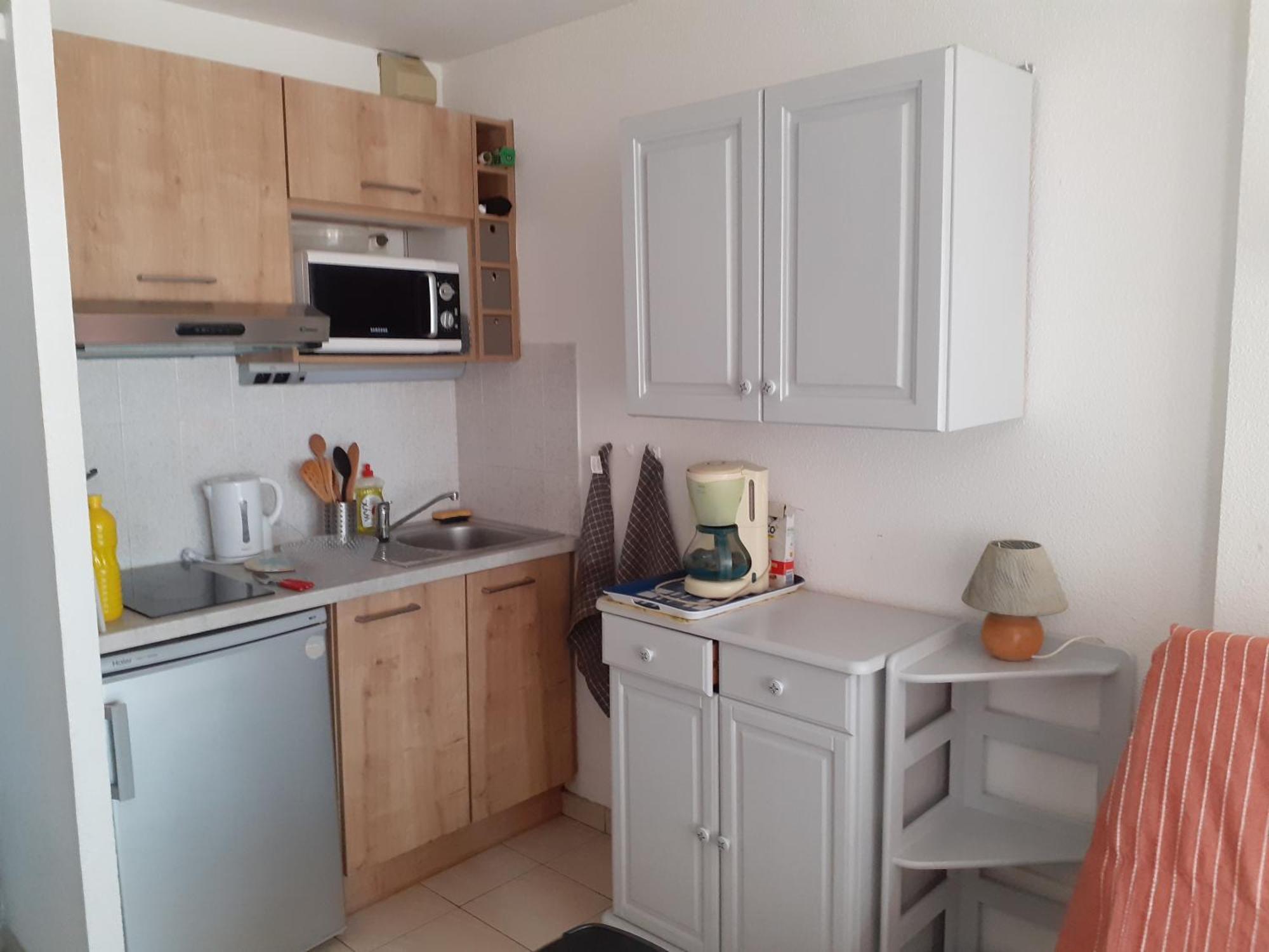 Joli Studio Cabine 4 Personnes A 300 M De La Plage 滨海阿热莱斯 外观 照片